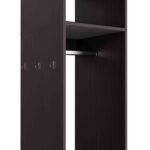 Walker Edison | Minimalist Tall Wardrobe Armoire Storage Cabinet with Mirrorlook - Image 4