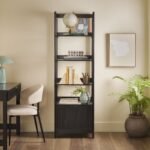 Holmes Modern Scandinavian Reeded Bookshelf - Image 16