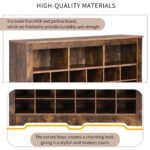 Walker Edison | Functional Shoe Cabinet for Stylish Organization - Image 6