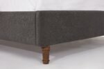 Walker Edison | Velvet Tall 54" Headboard Upholstered Queen Bed - Image 15