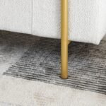 Walker Edison | Minimalist Upholstered Linen Storage Bench - Image 10