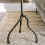 CG Hunter Handcrafted Antique Brass Aluminum Accent Table - Elegant Versatile Side Table - Image 3