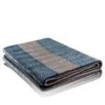 Chevron Stripe Velvet Bedspread - Image 3