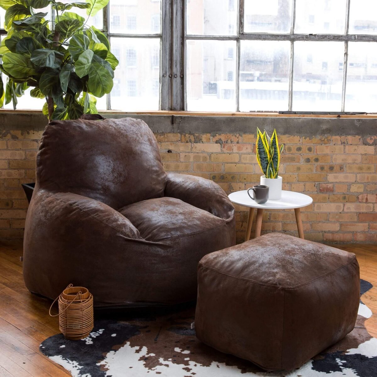 Nestle Chair Ottoman - Image 5