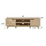 Tromso Modern 2-Door TV Stand for TVs up to 65” - Image 5