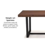 Durango Distressed Wood Dining Table - Image 15