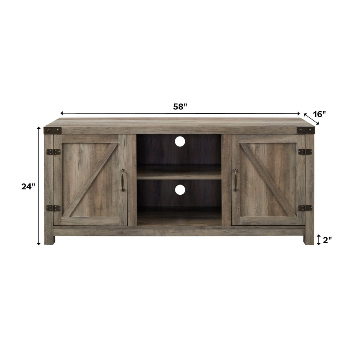 Barn Door TV Stand - Image 34