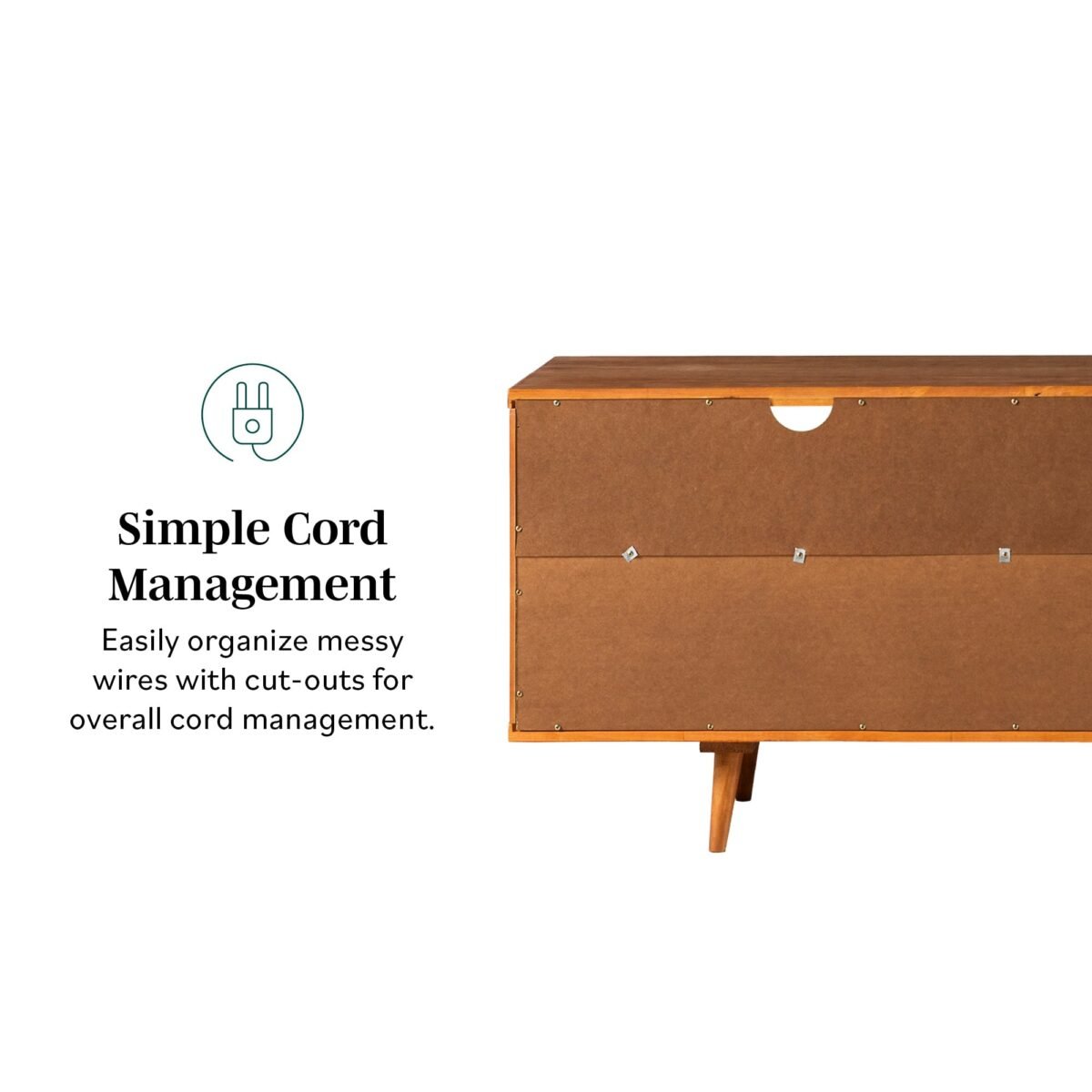 Sloane 3-Drawer Solid Wood TV Console - Image 10