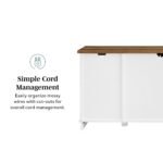 58" Sliding Barn Door TV Stand - Image 3