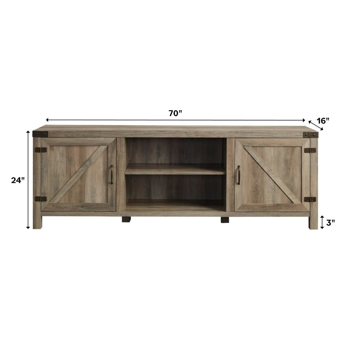 Barn Door TV Stand - Image 26