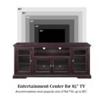 70" Highboy Style Wood TV Stand - Image 4