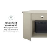 Barn 48" Wood Corner Fireplace TV Stand - Image 10