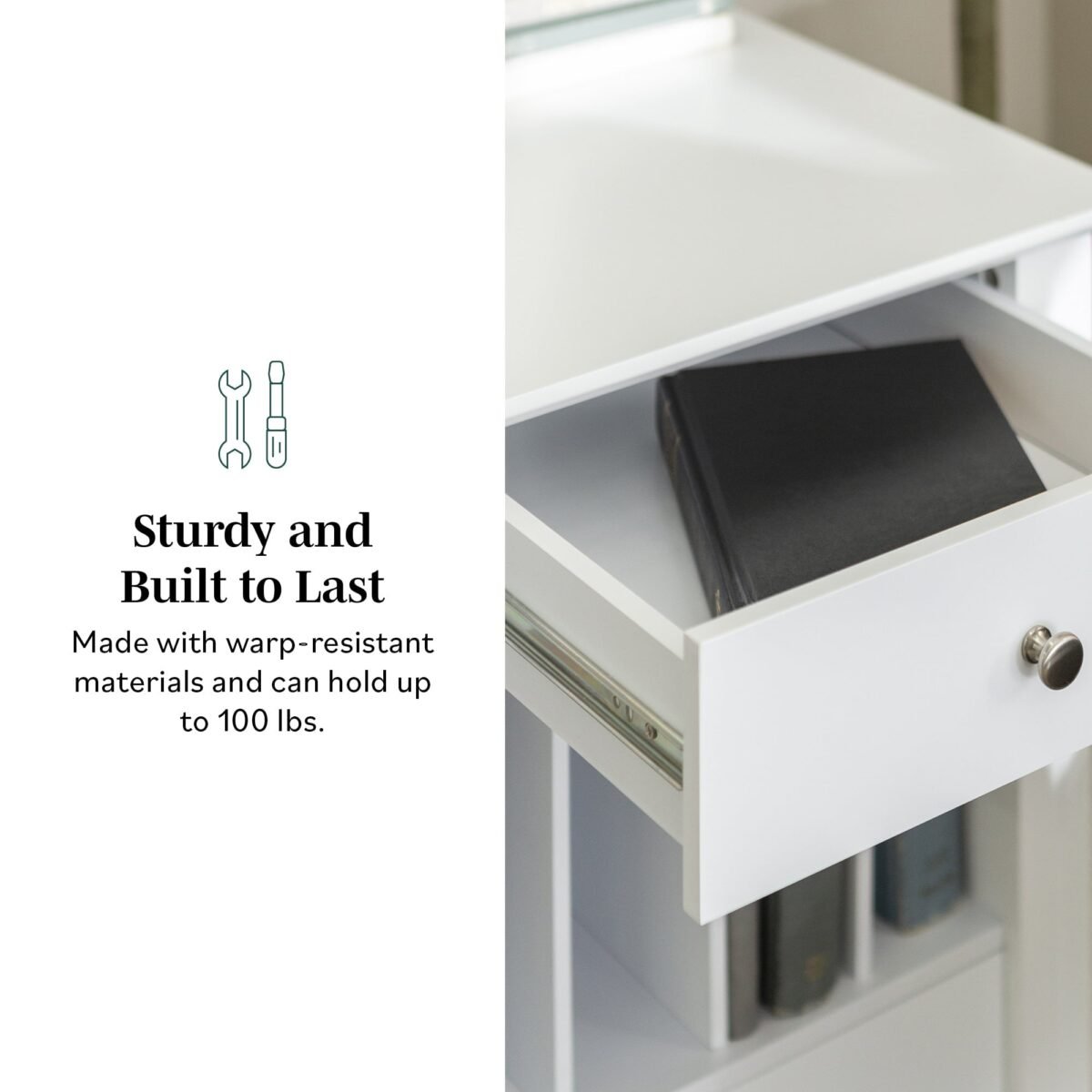 Clara Desk with Hutch - Image 3