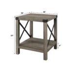 Metal X Side Table - Image 5
