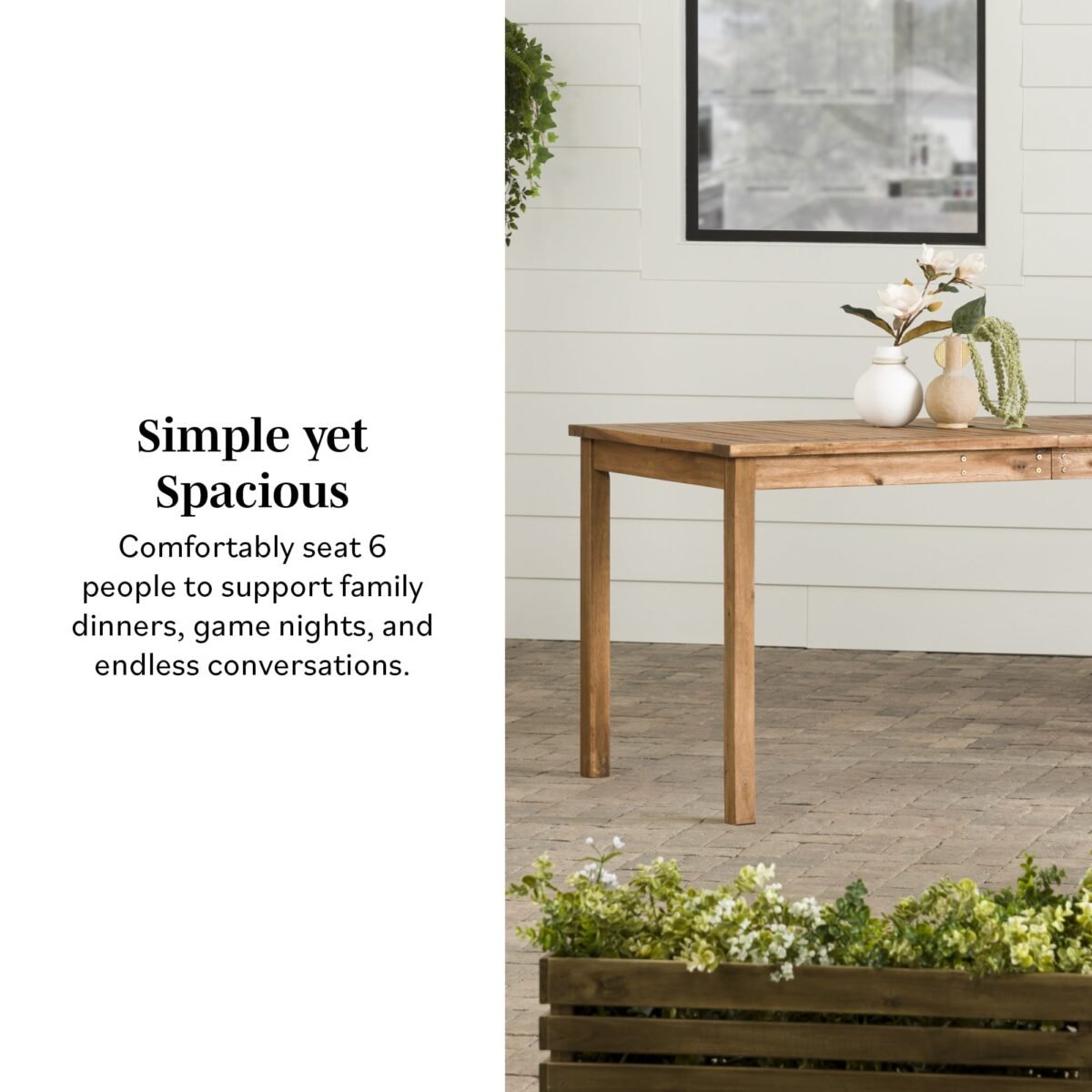 Crosswinds Patio Dining Table - Image 2
