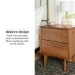 Sloane Mid Century Modern Solid Wood Nightstand - Image 5