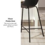 Xuma Urban Industrial Faux Leather Seating Collection (Dining Chair or Counter Stool), Set of 2 - Image 28