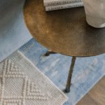 CG Hunter Handcrafted Antique Brass Aluminum Accent Table - Elegant Versatile Side Table - Image 7