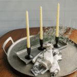 Set of 3 Black Iron Candleholders – Modern Elegance for Home Decor and Candlelight Ambiance - Image 5