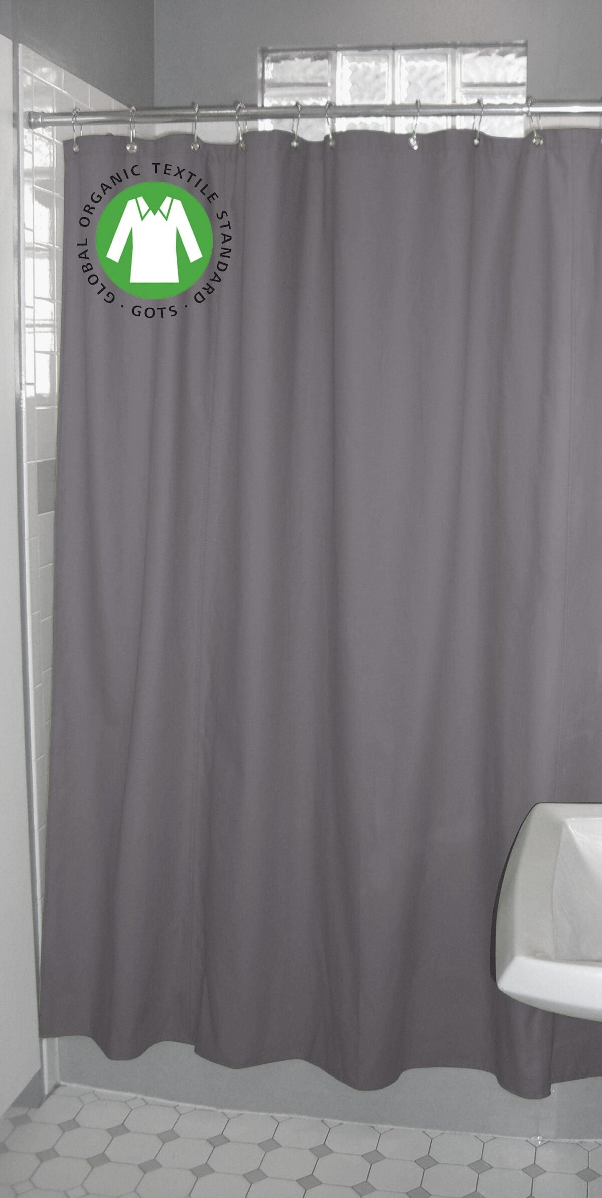 Organic Cotton Shower Curtain – Bath, Tub + Stall Sizes - Image 30