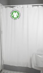 Organic Cotton Shower Curtain – Bath, Tub + Stall Sizes - Image 36