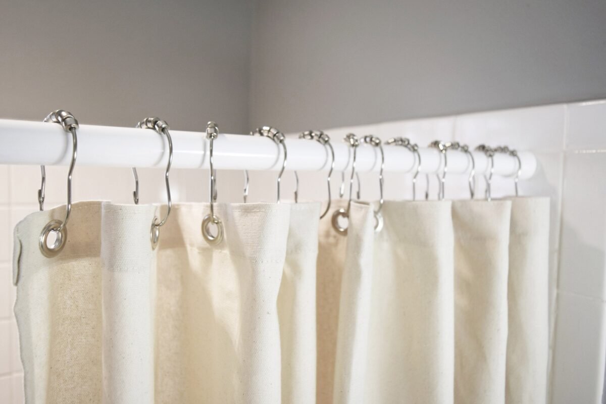 Organic Cotton Shower Curtain – Bath, Tub + Stall Sizes - Image 26