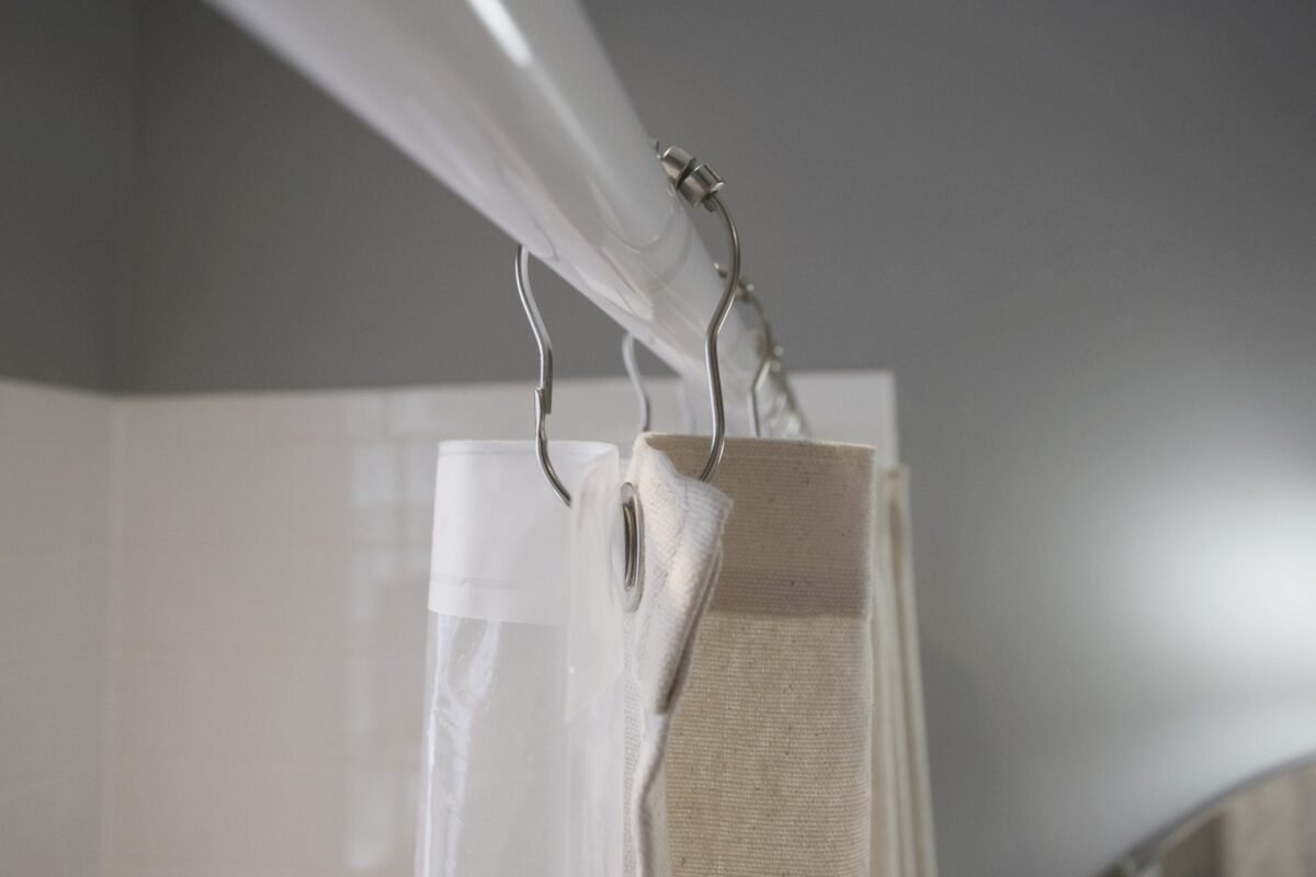 Organic Cotton Shower Curtain – Bath, Tub + Stall Sizes - Image 24