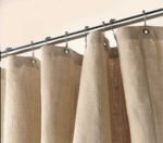 Hemp Shower Curtain – Bath, Tub + Stall Sizes – Made in USA - Image 6