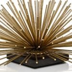 Star Burst Gold/Black Decor Figurine, Large - Image 2