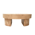 Burl Round Coffee Table - Image 2