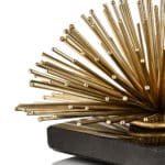 Star Burst Gold/Black Figurine Decor, Small - Image 4