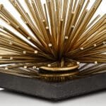 Star Burst Gold/Black Figurine Decor, Small - Image 2