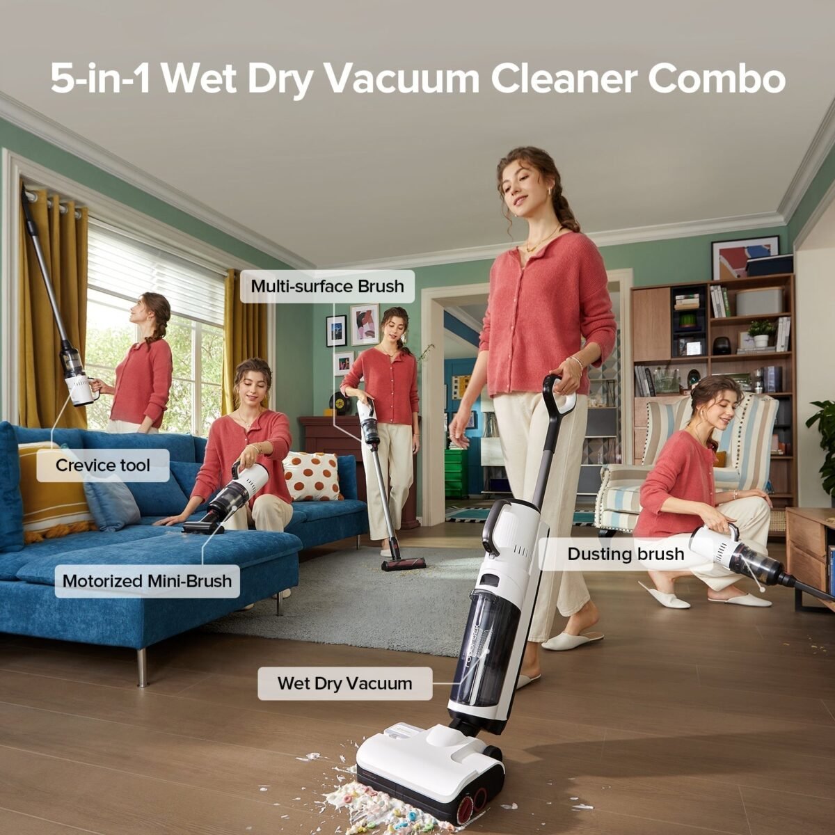 Roborock Dyad Pro Combo 5-in-1 Wet and Dry Vacuum Cleaner - Image 7