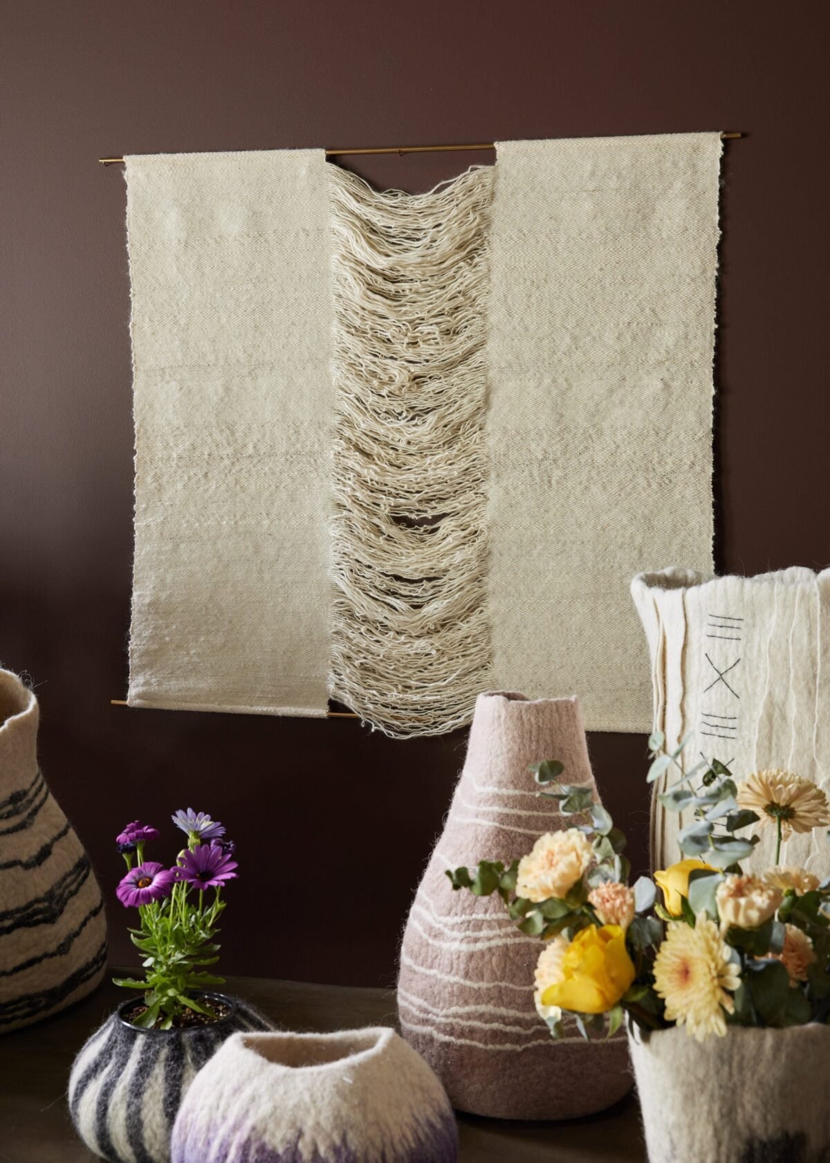 Respiro Handwoven Cotton Wall Hanging - Image 2