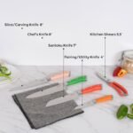 5 Piece Professional Kitchen Knife Set - Image 4