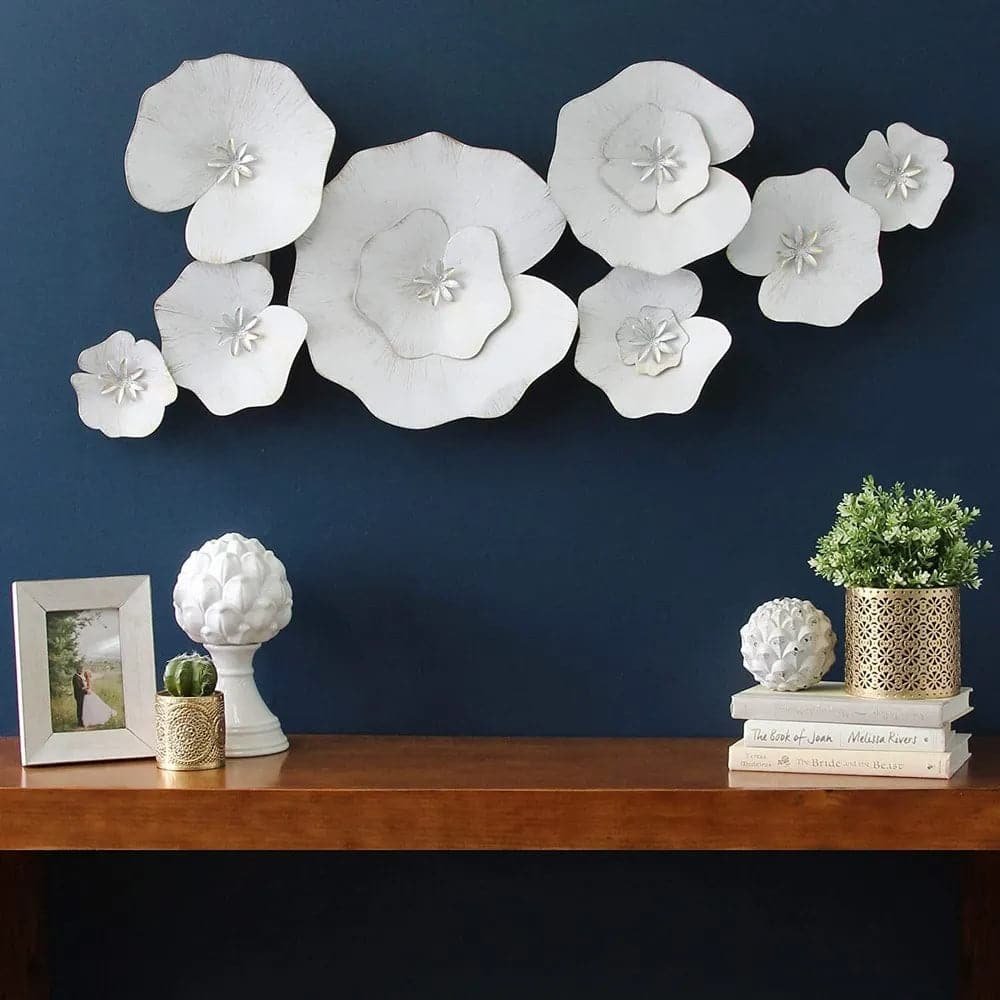 23072-1 Lily Pad Metal Wall Décor - Image 1