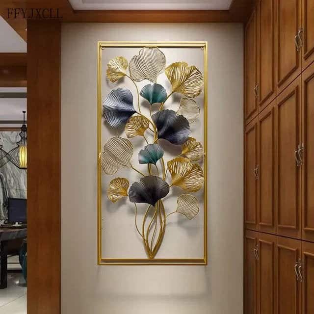23073 Pendant Frame Metal Wall Art - Image 1