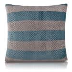 Chevron Velvet Stripe Euro 26 x 26 inch - Image 3
