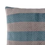 Chevron Velvet Stripe Euro 26 x 26 inch - Image 4