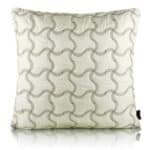 Plaid Faux Silk Euro Cushion Cover 26x26 inch - Image 3