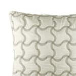 Plaid Faux Silk Euro Cushion Cover 26x26 inch - Image 2