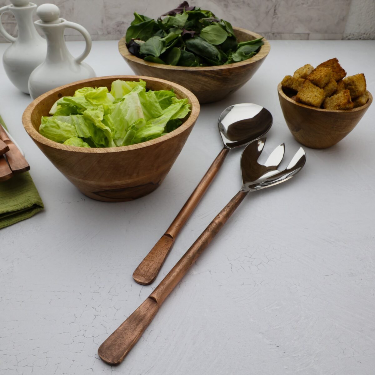 Celia Salad Serving  2 Pc. Set - Image 6