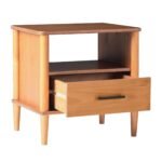 Walker Edison Spindle Transitional 1-Drawer Nightstand - Image 12