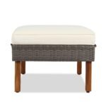 Walker Edison | Wicker 9-Piece Patio Modular Sofa Set - Image 11