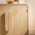 Chantelle Modern Curved Buffet Sideboard and TV Stand - Image 5