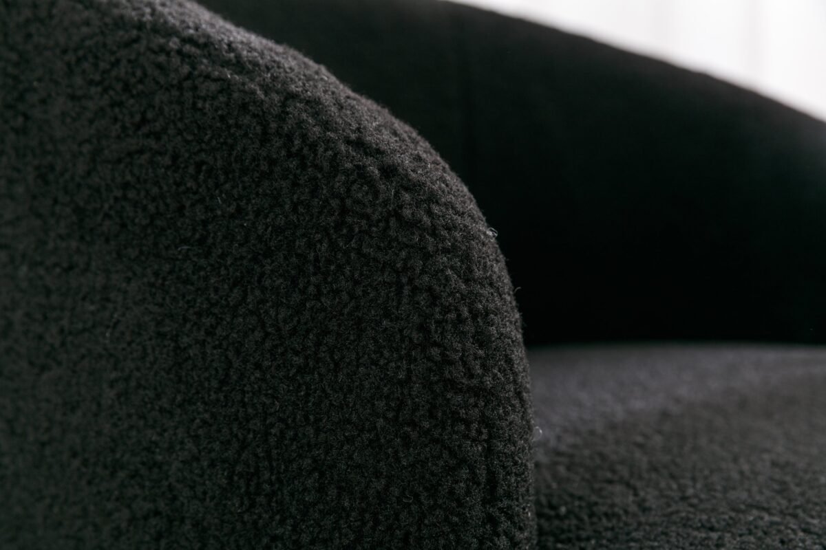 Walker Edison | Teddy Swivel Barrel Accent Chair - Image 5