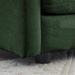 Walker Edison | Chenille Modular Cloud Couch with L-Shaped Sectional and Ottoman - Image 16