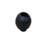 Paper Mache Moon Vase - Black - Image 2