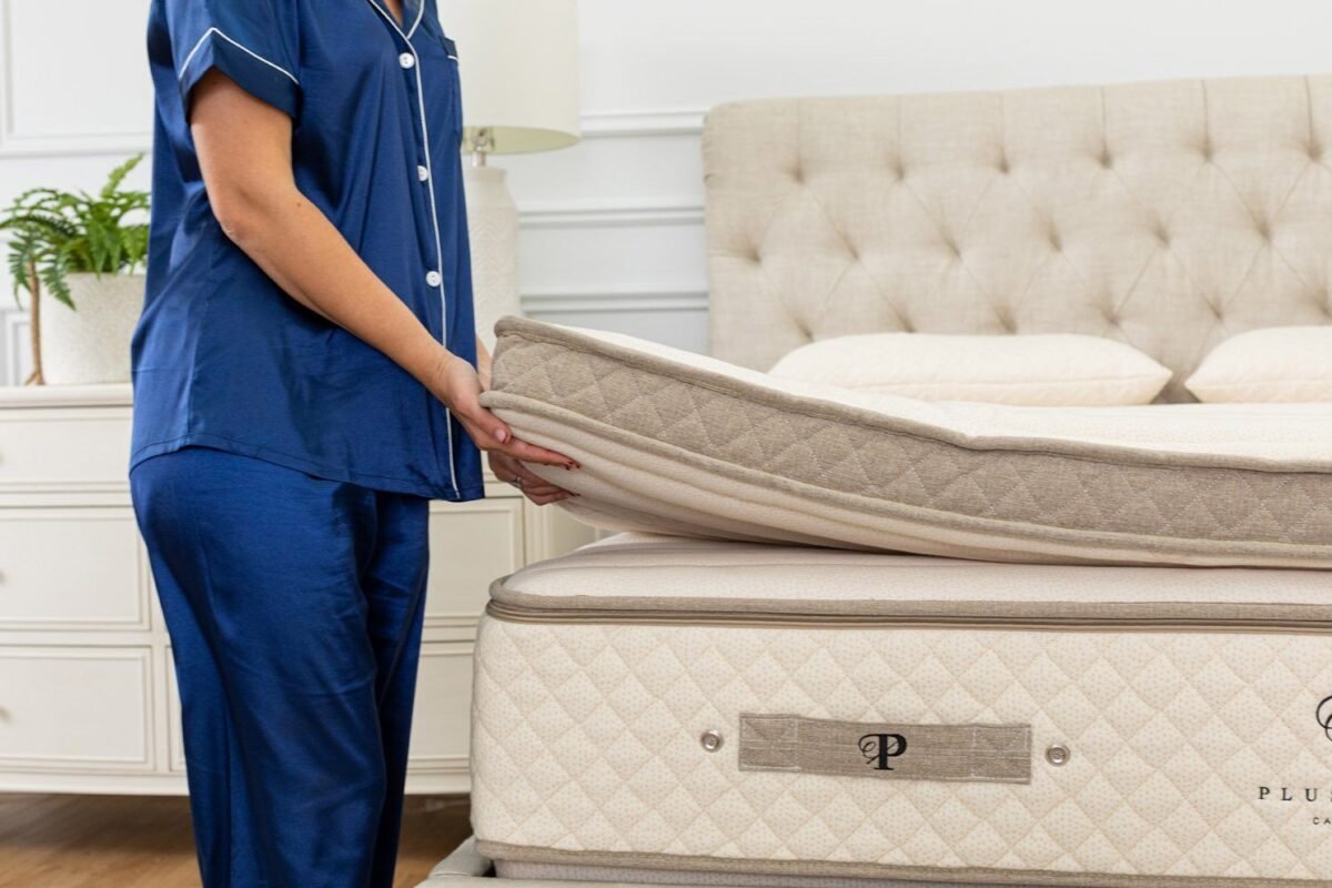 Quilted Organic Mattress Topper - Image 2