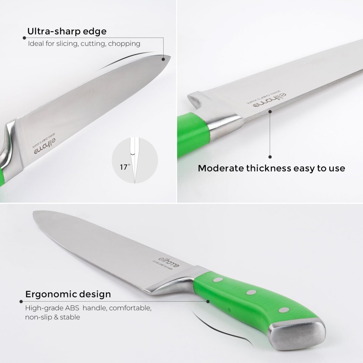 5 Piece Professional Kitchen Knife Set - Image 11